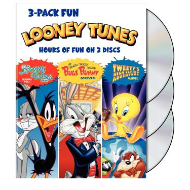Imagem de Looney Tunes 3-Pack Fun (Looney Tune Show S1V1/Bugs Bunny Movie/Tweety's High Flying Adventures)