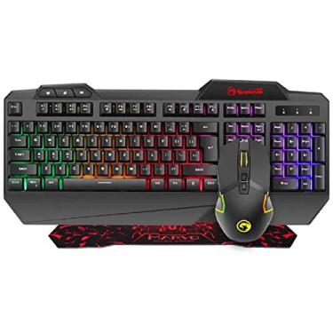 Imagem de Kit Gamer Teclado Mouse Mousepad Scorpion CM306