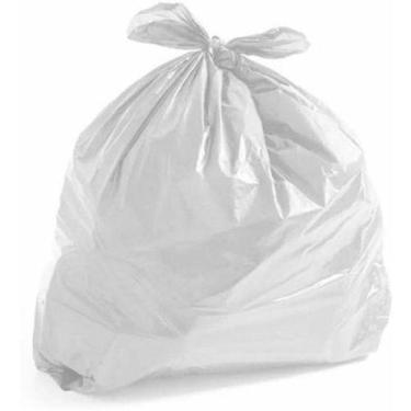 Imagem de Saco Branco Para Lixo 60 Litros (400 Unidades)