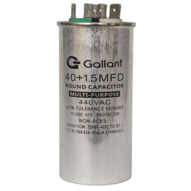 Imagem de Capacitor CBB65 Gallant 40+1,5MF +-5% 440 VAC GCP40D01A-IX440