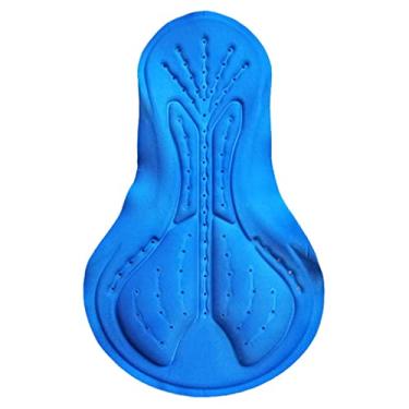 Imagem de Simhoa Almofada de gel para ciclismo 3D à prova de choque Shorts Pads Almofada - À prova de choque respirável, azul
