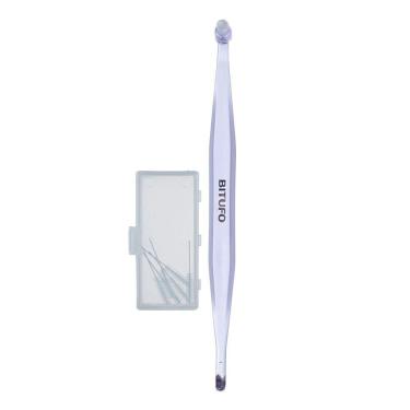 Imagem de Escova Dental Bitufo Intertufo Cilíndrica + 6 Refis Interdentais
