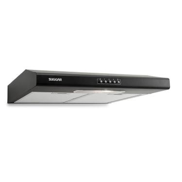 Imagem de Depurador de Ar Suggar DI61PT Slim 60cm Com 3 velocidades Luminária Dupla Filtragem 127V Preto