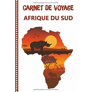 Imagem de Carnet de Voyage Afrique du Sud: Journal de bord, 108 pages ILLUSTREES Cahier d’Activités Vacances à Remplir, Livre de Suivi de Son Voyage, Cadeau à Offrir Fabriqué en France