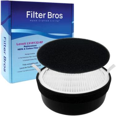 Imagem de Filtro Bros LV-H132-RF Filtro de substituição HEPA verdadeiro para purificador de ar LEVOIT com camada grossa de carbono ativado para LV-H132 1 pacote
