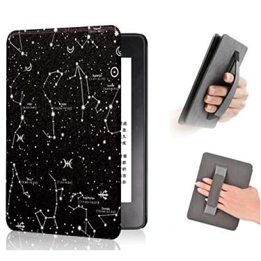 Imagem de Capa compatível com a 11ª geração do Kindle lançado em 2022, modelo (C2V2L3). Capa à prova de queda com alça de mão e despertar para hibernar automático, não para Kindle Paperwhite de 11ª geração