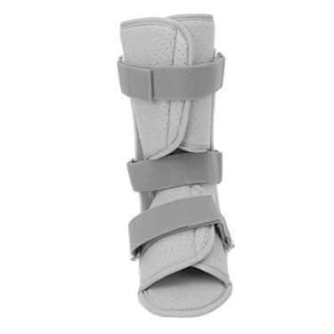 Imagem de Suporte de Tornozelo Torcido, Fácil de Usar Reutilizável Confortável Não Estofado Estável Fit Suporte de Tornozelo para Hospital (Pé esquerdo S)