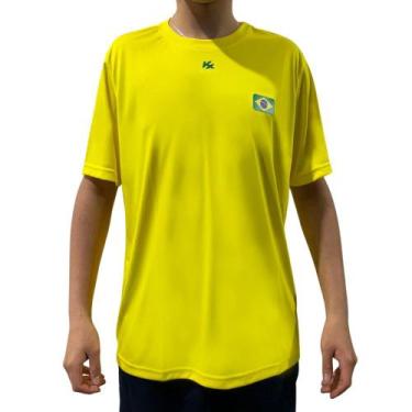 Imagem de Camiseta Kanxa Brasil Amarelo - Masculino