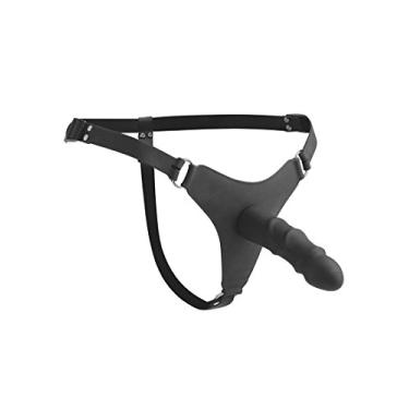 Imagem de Strap U Eleve A Cinta De Silicone Com Vibrador, (Ae101) Preto