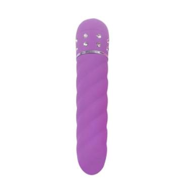 Imagem de Vibrador Feminino Bastão de Massagem Clitóris e Ponto G Brinquedos Sexuais (Roxo)