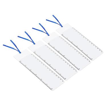 Imagem de PATIKIL Lupa de marcador de página com régua de 15 cm, pacote com 4, lente de aumento de 3 páginas para baixa visão, pessoas lendo livros, revistas, jornais