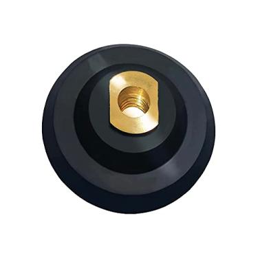 Imagem de ComeFloor Almofada de borracha para suporte de 12,7 cm, gancho e laço de borracha para rebarbadora, esmerilhadeira manual - mandril de 5/20.3 cm-11 12.7 cm