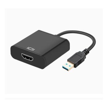 Imagem de Cabo Adaptador Conversor Usb X Hdmi 1080p Placa Multi Telas 3.0