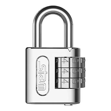 Imagem de Cadeado com Segredo, Stam, 25 mm, Cromado