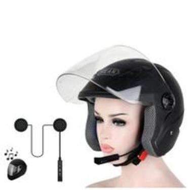 Imagem de Fone Ouvido Capacete Moto Sem Fio Bluetooth Hi-fi Viva Voz - Wlreless