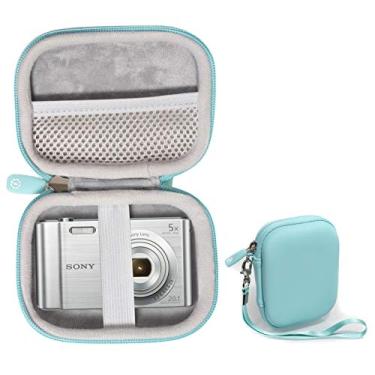 Imagem de Capa para câmera digital getgear para Sony W800/S, DSCW830; Canon PowerShot ELPH180, ELPH 190, ELPH 350 HS, ELPH 310 HS, ELPH 360; Kodak PIXPRO Friendly Zoom FZ43, FZ53-BL; Nikon COOLPIX L32 (Verde menta)