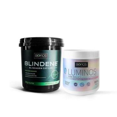 Imagem de Kit Rapunzel Liso Perfeito Máscara Capilar Botox Blindene - Biofios Pr