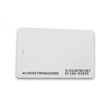 Imagem de Cartão rfid 125khz  em4100 10 unid henry controlid - Não Informada