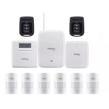 Imagem de Kit Central De Alarme Sem Fio Amt 8000 - INTELBRAS
