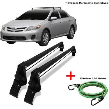 Imagem de Rack Teto Aco Toyota Corolla 2003 A 2008 E 1 Elastico Corda - Vhip
