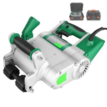 Imagem de 星姿 Caçador elétrico de parede 1100w, máquina de corte de parede de concreto portátil com dente de serra de 25 mm, profundidade de ranhura de 20-30 mm, design pendurado com caixa de transporte, largura