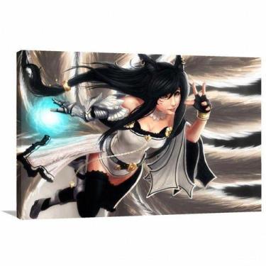 Imagem de Quadro decorativo LOL - Jogos Online - Tela em Tecido - Wall Frame