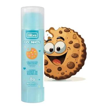 Imagem de Cola Em Bastão 8g Com Cheiro - Cupcake de Chocolate - Cookie de Baunil
