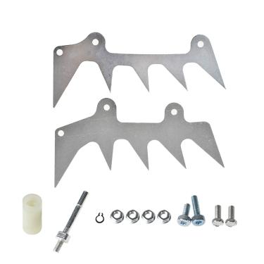 Imagem de Autoparts Conjunto de substituição para coletor de corrente de espigão duplo para Stihl 024 026 MS240 MS260 029 039 034 036 038 MS290 MS390 MS310 MS311 MS391 MS271 MS291 revestido em pó