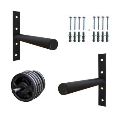 Imagem de 2 Suporte anilhas expositor Parede  - DECOR AJM