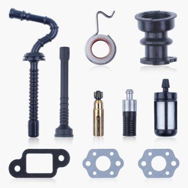Imagem de Intake Manifold Boot Oil Pump Worm Gear Fuel Oil Hose Filter Kit For STIHL 025 023 021 MS250 MS230 MS210 Chainsaw Parts