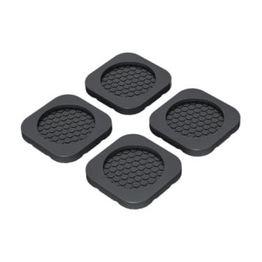 Imagem de Ｂｅｓｇａ Almofadas antivibração para máquina de lavar, almofadas para os pés, cancelamento de ruído resistente, lavadora e secadora, pedestais, suporte para, 4 Pedaços