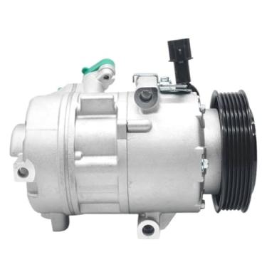 Imagem de Compressor de ar condicionado VS16E Auto A/C AC compatível para carro Hyundai Sonata Compatível com KIA K5 OPTIMA 2012-2015 OEM 977014M100 97701-4M100 6PK 12V