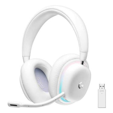 Imagem de Headset Gamer Logitech G735 Ligthsync USB Bluetooth Branco, branco