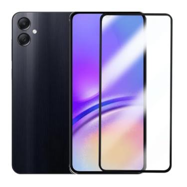 Imagem de Película de Vidro Compatível Samsung Galaxy A05 Proteção Total da Tela Borda Preta