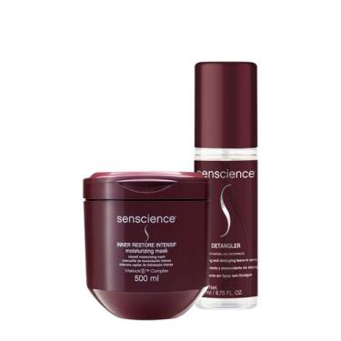 Imagem de Kit Senscience Inner Restore Intensif Máscara e Detangler Leave-in (2 