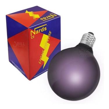 Imagem de Lâmpada Globo Balloon G125 150W Negra Luz Roxa E27 220V - NARDS