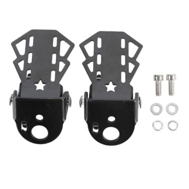 Imagem de Pedais Traseiros do Ciclo de Aço Mn, Conforto Ergonômico Pedais de Apoio para Os Pés para Ciclos de Montanha e Ciclos Infantis