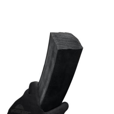Imagem de Borracha Perfil Esponjoso Vedação 50x50mm Macio - 1 Metro Borrachas Lo