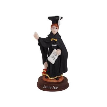 Imagem de Imagem de Santo Ivo 12cm resina - R&S