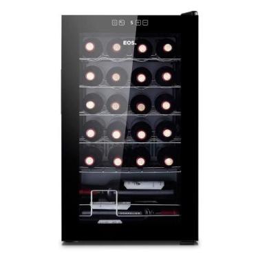 Imagem de Adega Climatizada 24 Garrafas Compressor Painel Touch Full Glass EAC24
