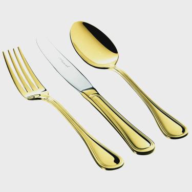 Imagem de Faqueiro My St. James 101 Peças Four Seasons Dourado