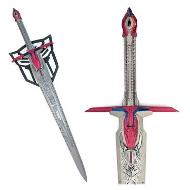 Imagem de Espada Optimus Prime Aço Transformers 4 Suporte Parede