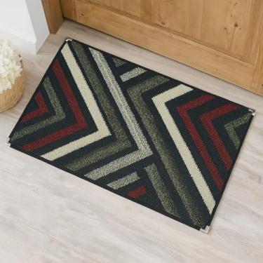 Imagem de Tapete Sisal Capacho Porta Entrada Antiderrapante 80x50cm (Minimalista Aveludado)