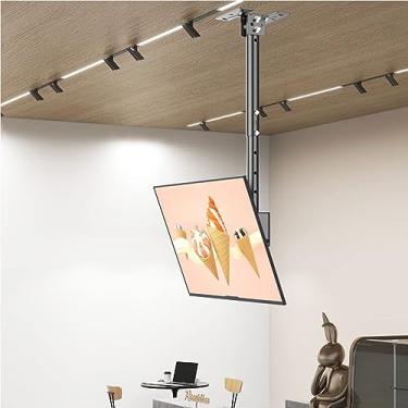Imagem de Suporte de parede para TV, suporte de TV de parede, rotação de 360 graus, inclinação giratória, suporte de TV de teto, serve para TVs de 26 a 60 polegadas, máx. 400 x 400 mm, carga 50 kg