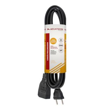 Imagem de EXTENSÃO CABO PROLONGADOR PP 3X2,50MM 3 METROS PRETO 413