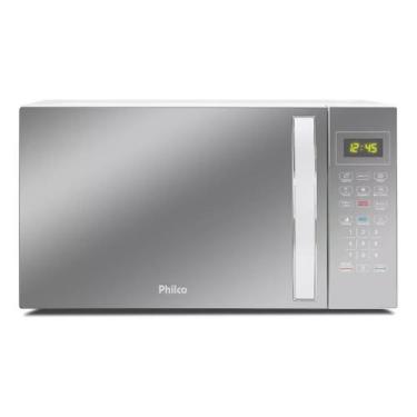 Imagem de Microondas Philco Pmo38e 33l 1400w Cor Cinza e branco 127v, 110V