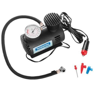 Imagem de Compressor de Ar Portátil com 300 psi para Carros de 12 Volts e 50 Wat
