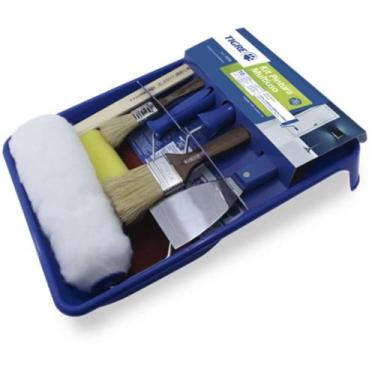 Imagem de Kit para Pintura com 10 Peças - 61510000 - PINCÉIS TIGRE - Pinceis tig