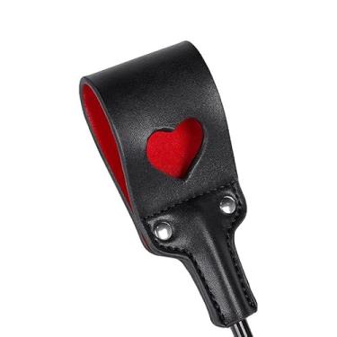 Imagem de Palmatória Chibata com Coração 63cm de Luxo em Couro Material Premium