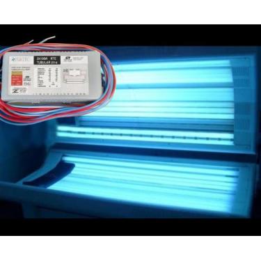 Imagem de kit 10 peças Reator eletronico 2x110w uv bronzeamento - fortec, 2kg, G
